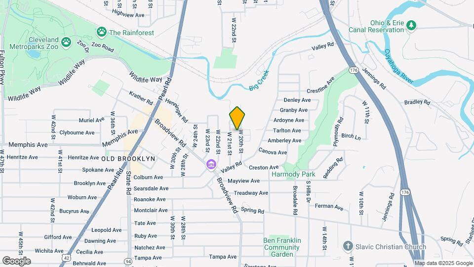 4224 W 20th St Map and Location Details