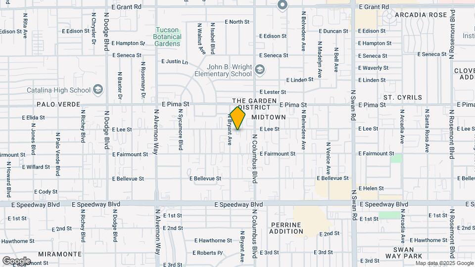4216 E Lee St Mapa y Detalles de la Ubicación