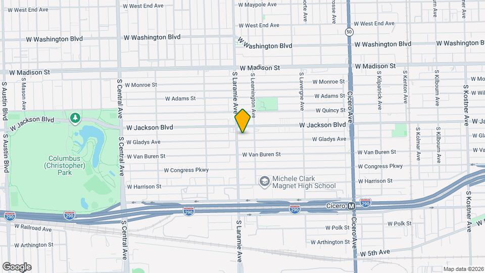 5122 W Gladys Ave, Unit Gladys 2F Mapa y Detalles de la Ubicación