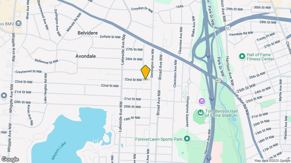 2916 23rd St NW Map and Location Details