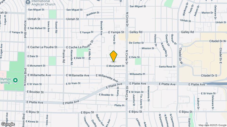 706 Yuma St Mapa y Detalles de la Ubicación