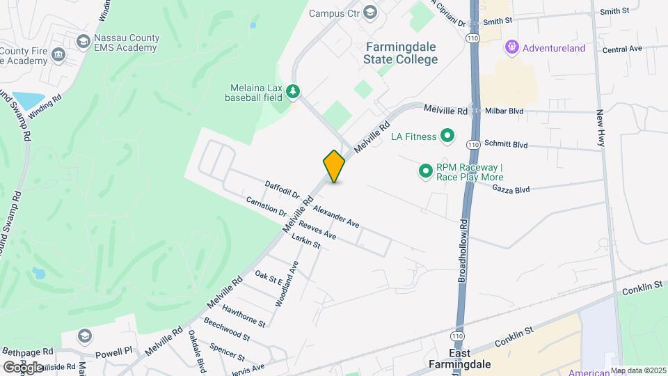 Farmingdale Apartments Map and Location Details