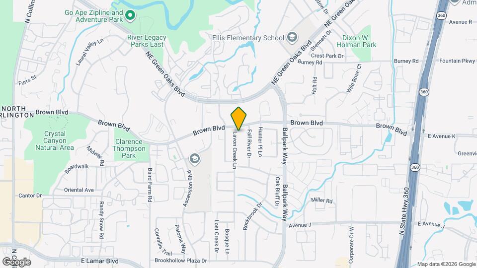 2305 Lavon Creek Ln Map and Location Details