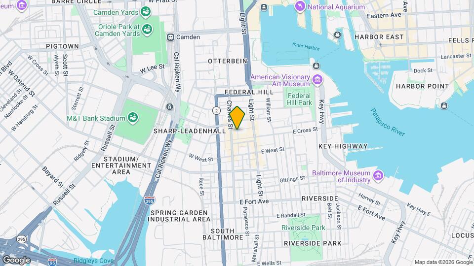 1036 Patapsco St Map and Location Details