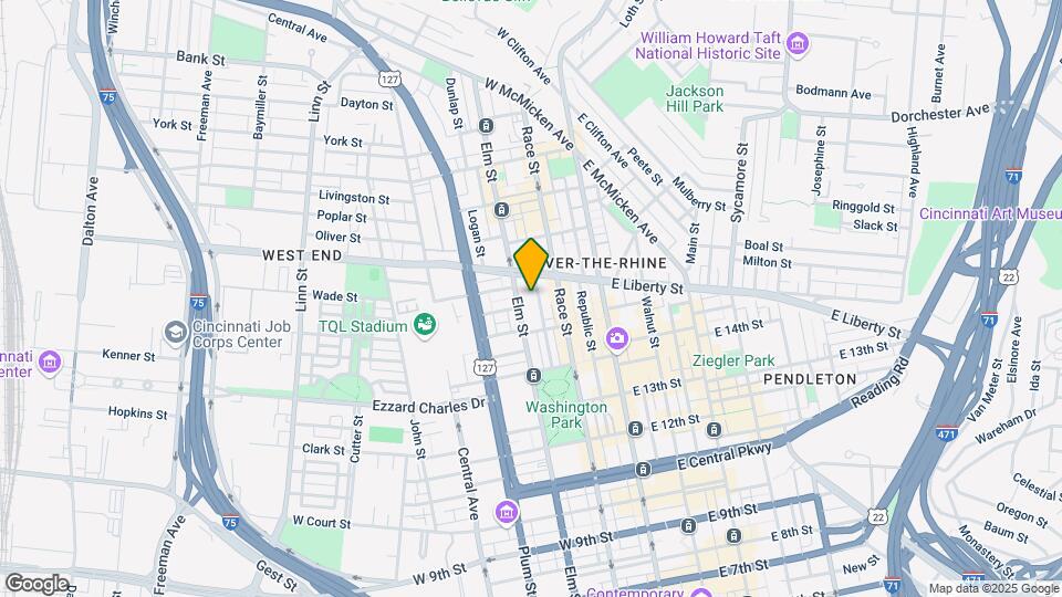 1537 Pleasant St Map and Location Details