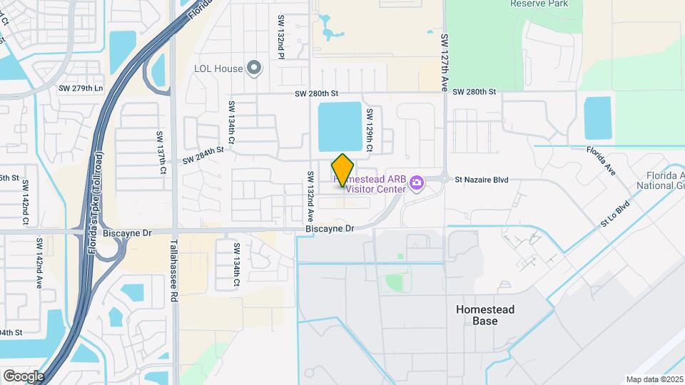 13001 SW 286th Way Map and Location Details