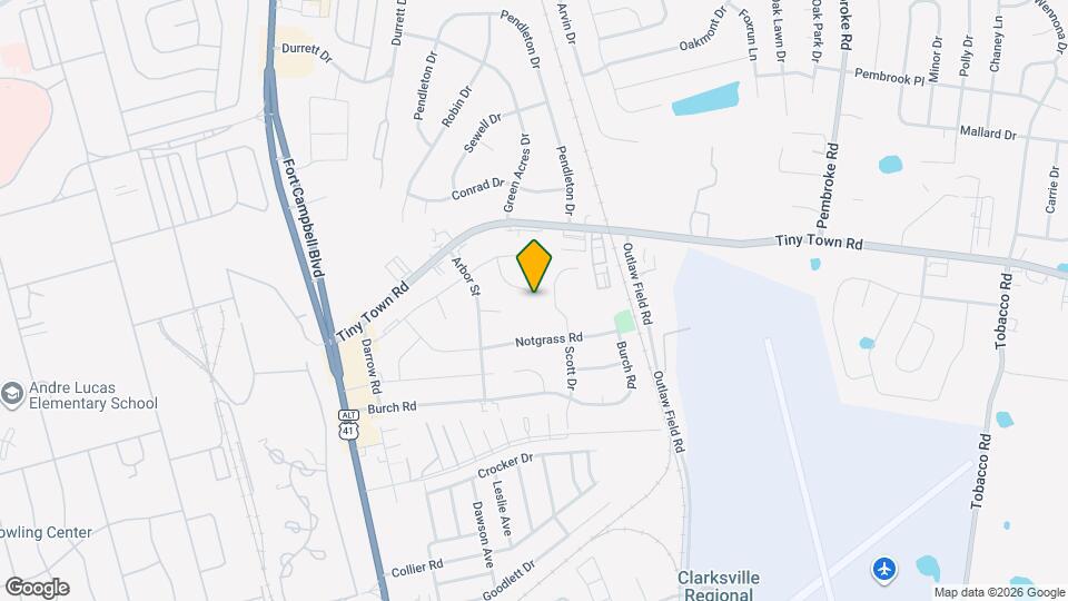 2701 E Copeland Ct Map and Location Details