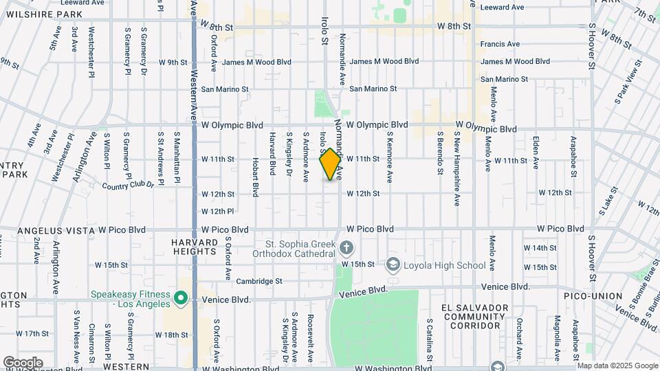 1154 Irolo St Map and Location Details