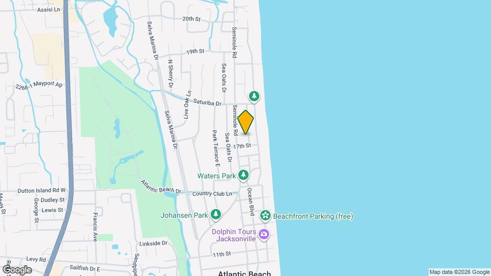 1746 Ocean Grove Dr Map and Location Details