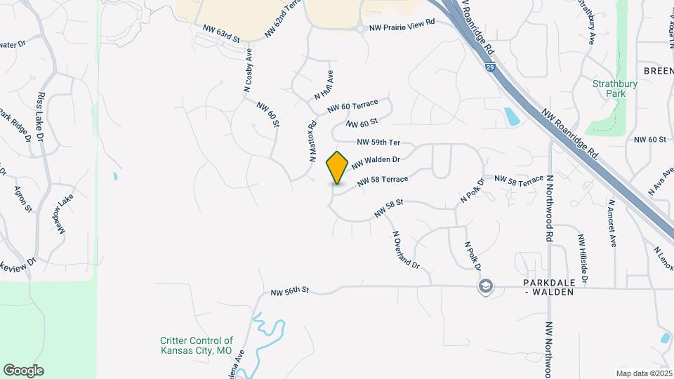 5421 NW Walden Dr Mapa y Detalles de la Ubicación