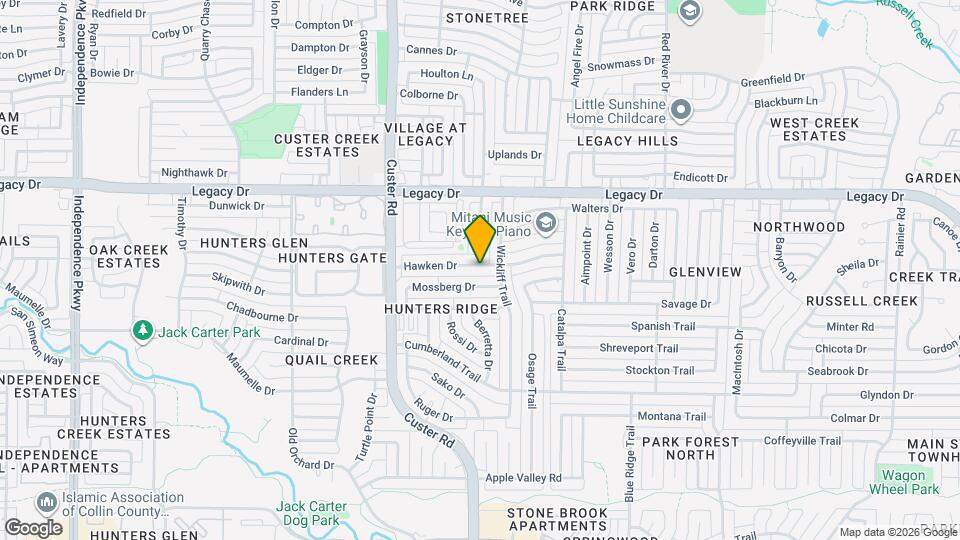 2012 Hawken Dr Map and Location Details