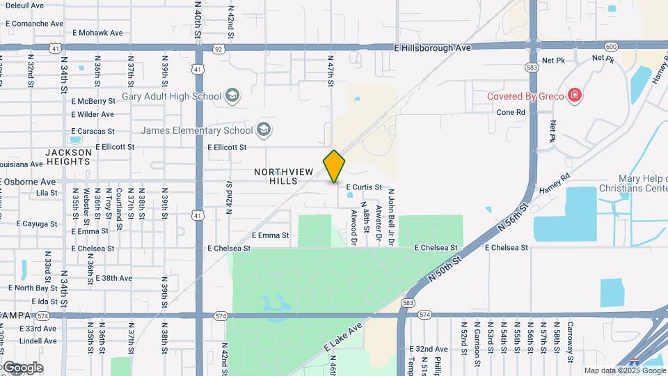 4612 Ashland Dr Map and Location Details