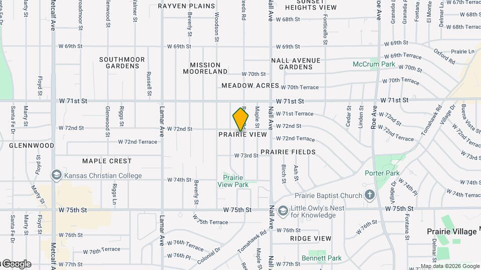 7206 Reeds Rd Map and Location Details