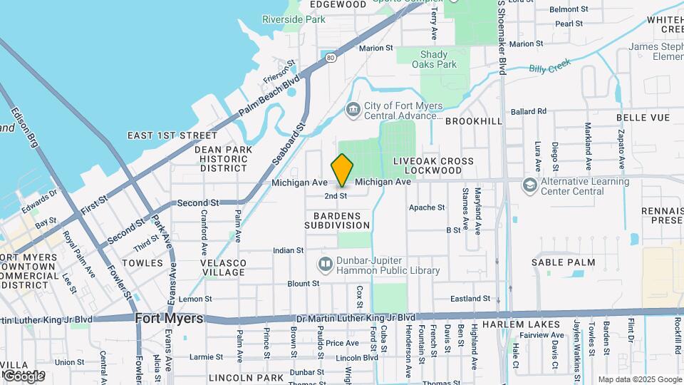 3115 2nd St, Unit AptA Map and Location Details