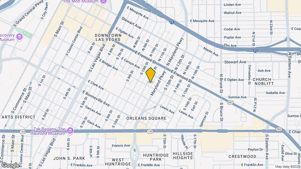 221-229 S 11th St Map and Location Details