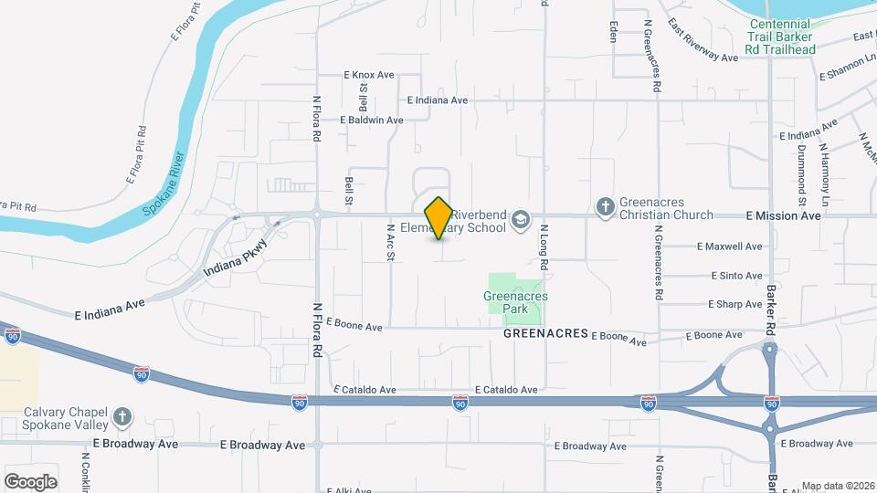 1415 N Corbin Rd Map and Location Details