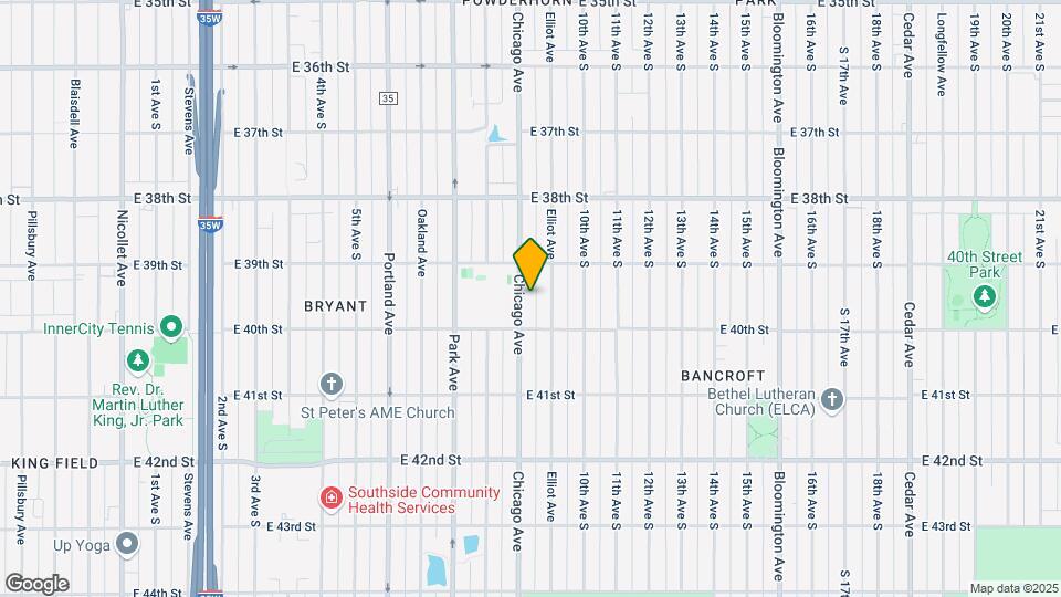 3927-3929 Chicago Ave Map and Location Details