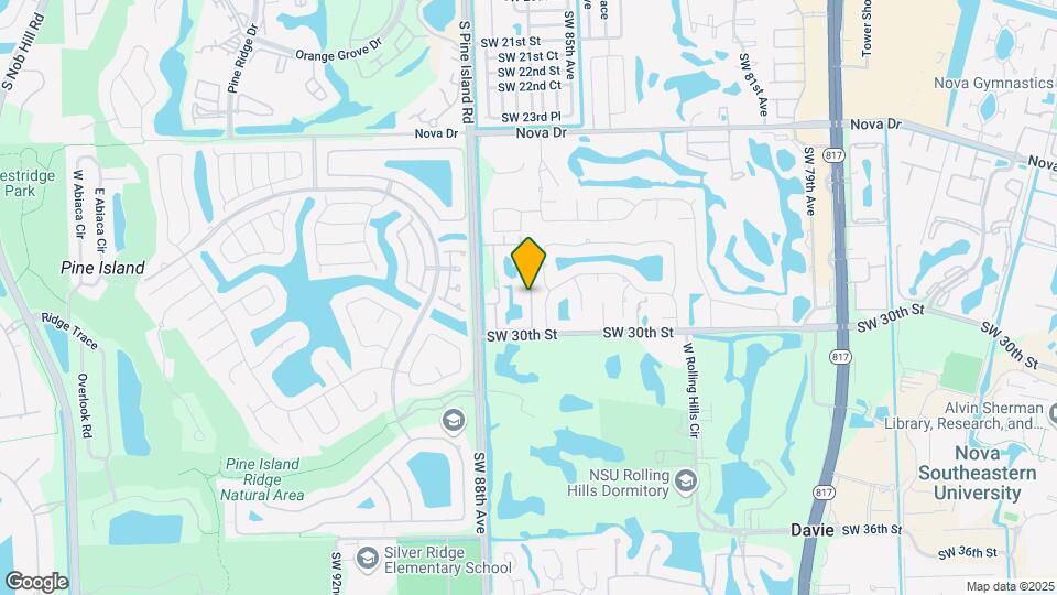2941 SW 87th Ave Map and Location Details