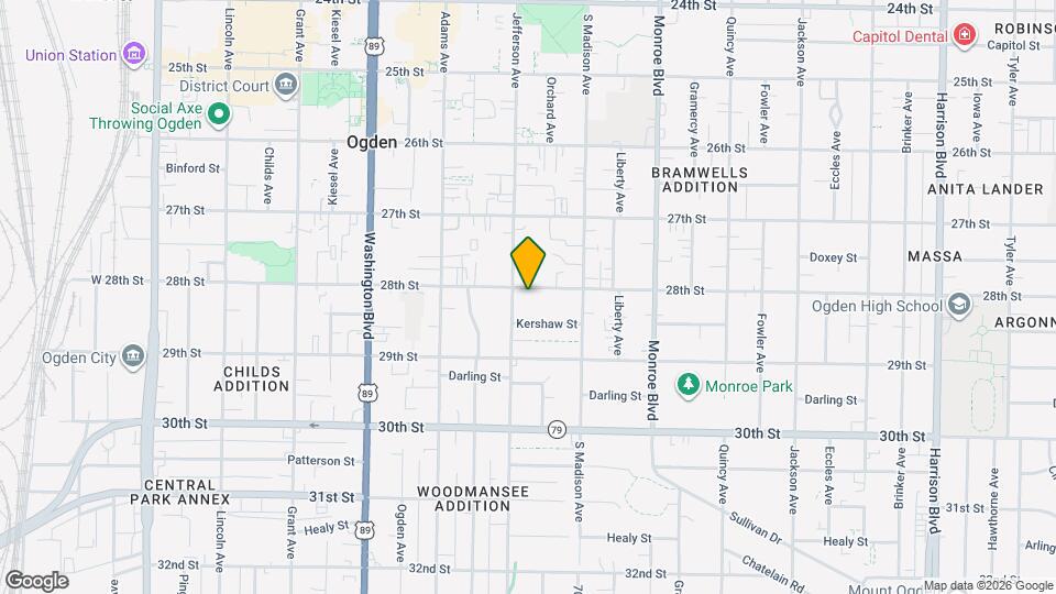 619 28th St Map and Location Details