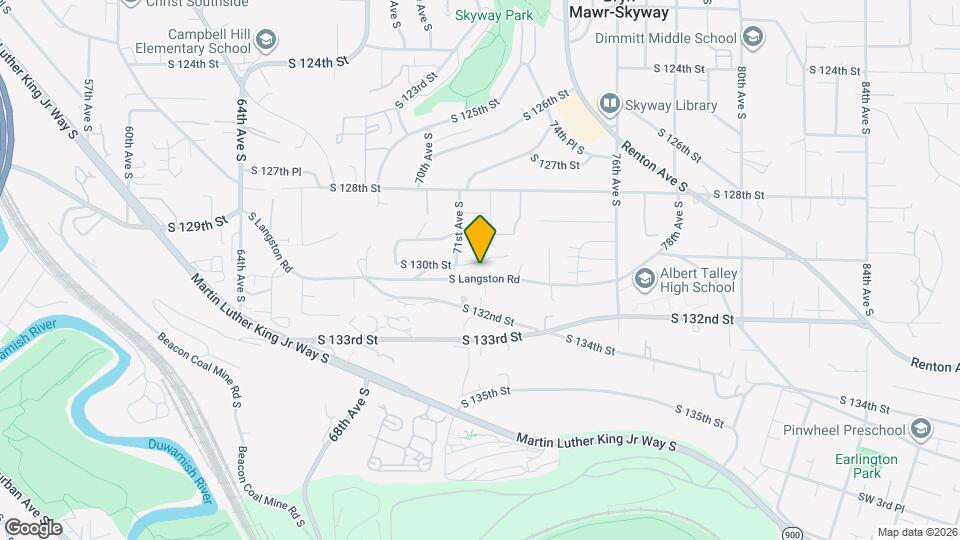 7127 S 130th St Map and Location Details