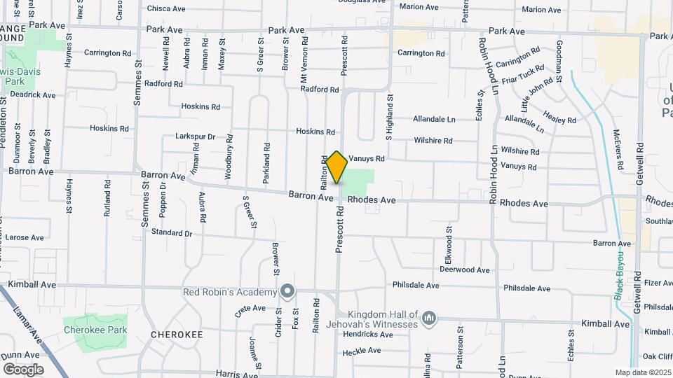 1175 Prescott Rd Map and Location Details