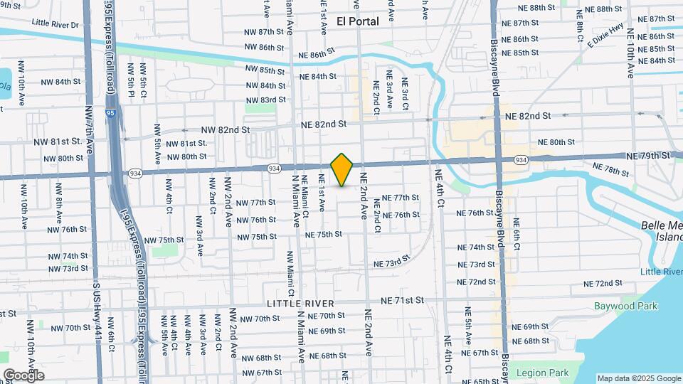 142 NE 78th St Map and Location Details