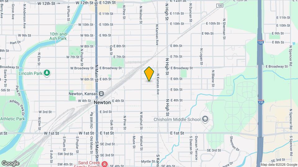 415 E 6th St Map and Location Details