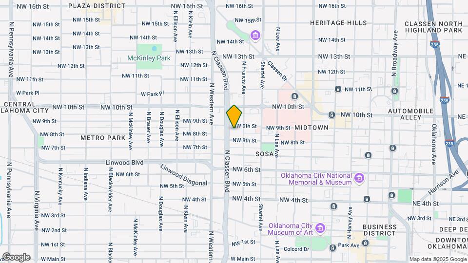 914 NW 9th St Map and Location Details