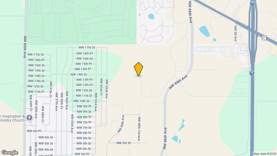 1352 NW 48th Ter Map and Location Details