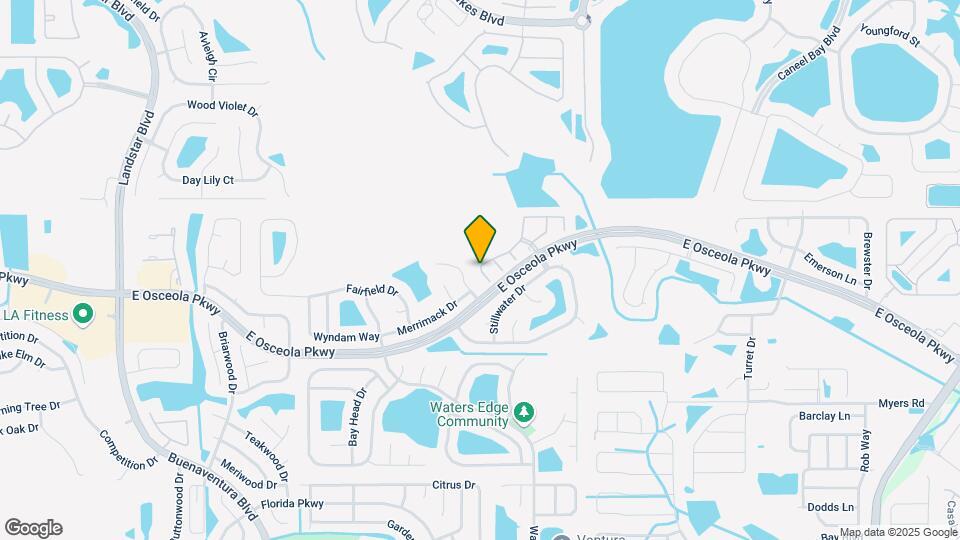3144 Sandy Shore Ln Map and Location Details