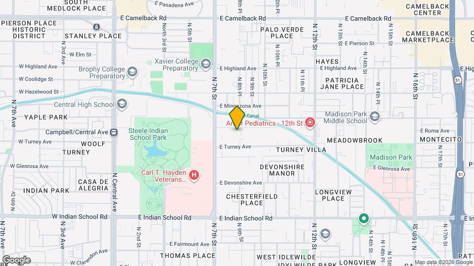 817 E Roma Ave, Unit SI ID1540090P Map and Location Details
