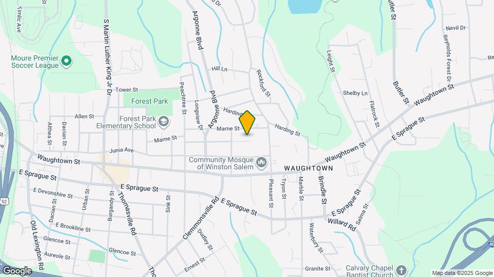 1431 Verdun St Map and Location Details