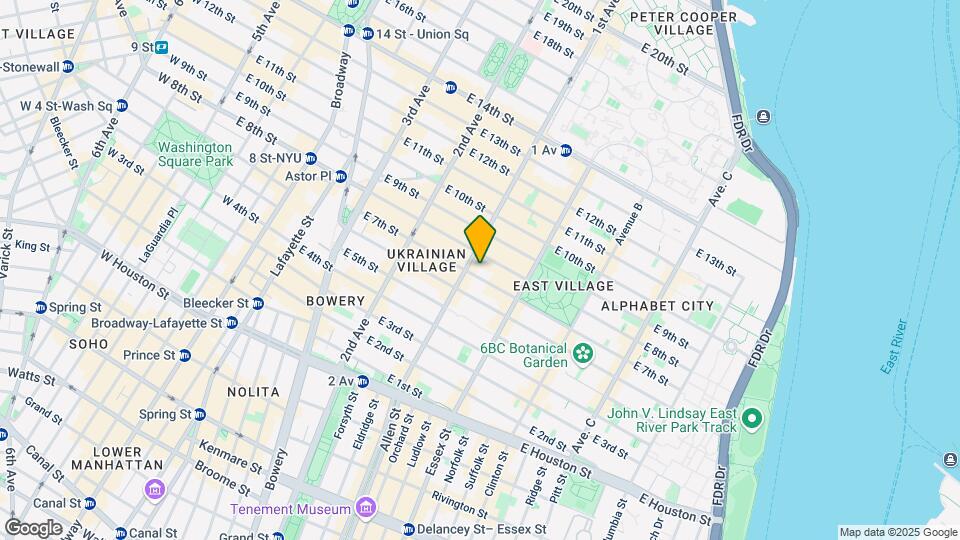 95 E 7th St Mapa y Detalles de la Ubicación