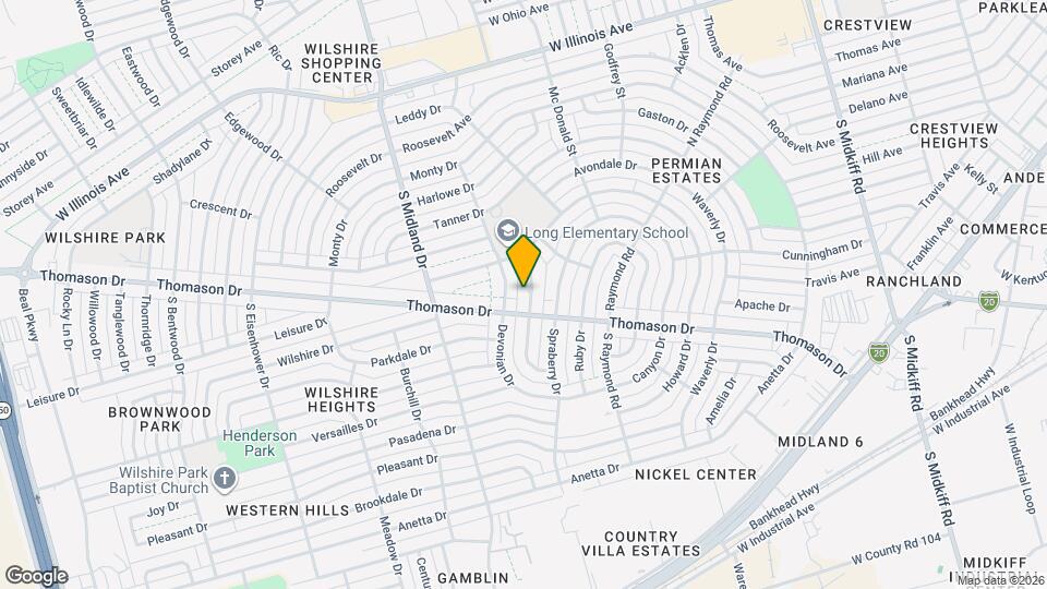 604 Beckley Dr Mapa y Detalles de la Ubicación
