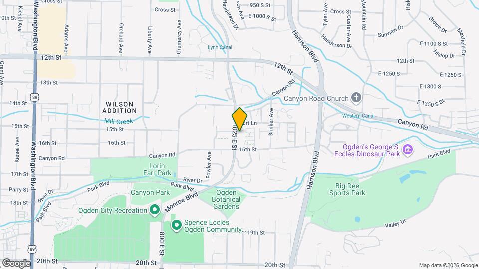 1554 Monroe Blvd Map and Location Details