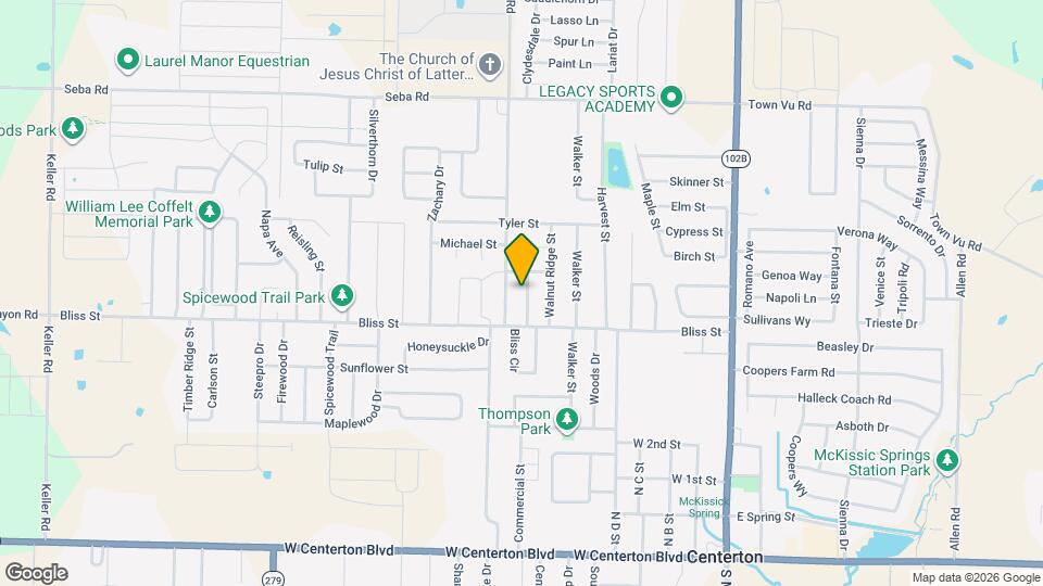 659 Frances Dr Map and Location Details