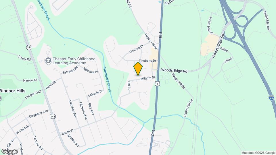 2800 Milhorn St Map and Location Details