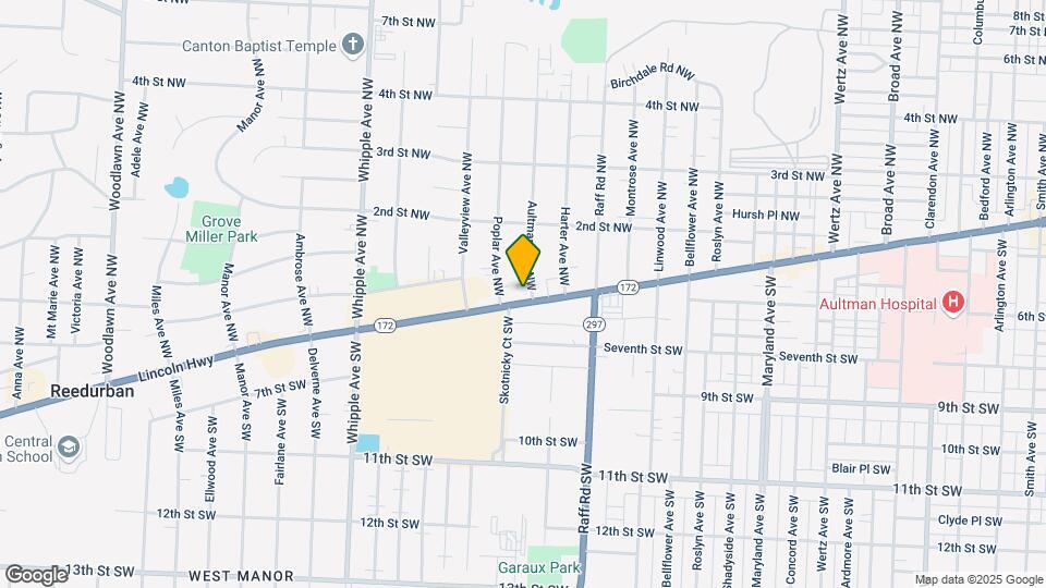 3907 W Tuscarawas St Map and Location Details