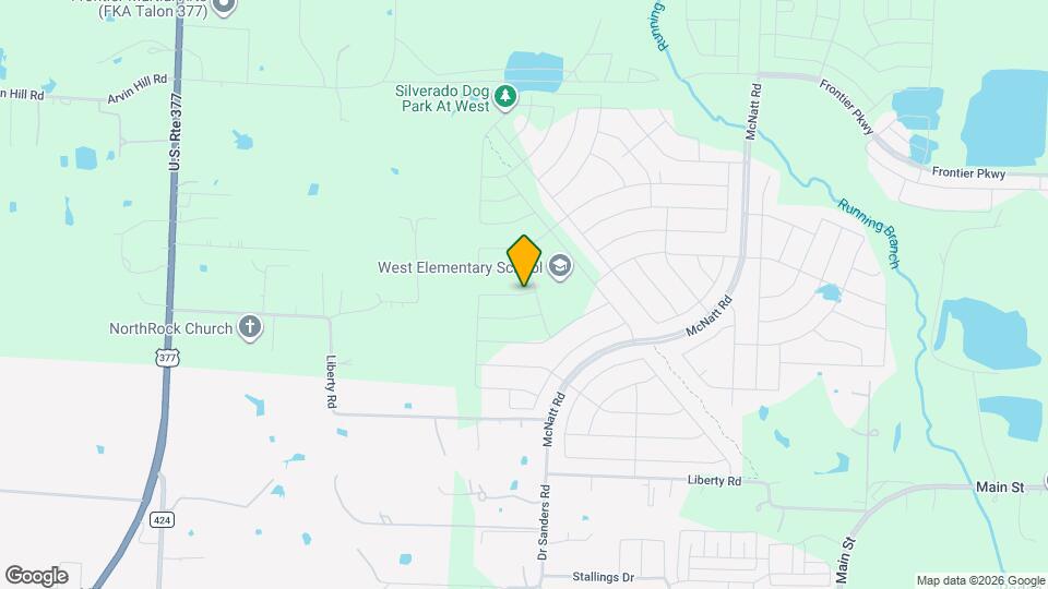 9820 Elk Falls Lane Map and Location Details