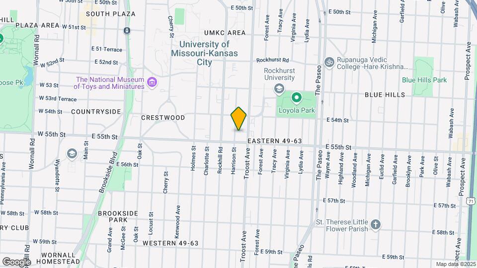 5435 Harrison St Map and Location Details