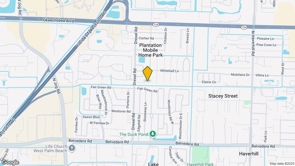 1501 Meridian Rd Map and Location Details