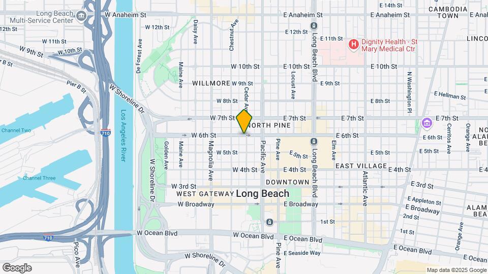 553 Cedar Ave Map and Location Details