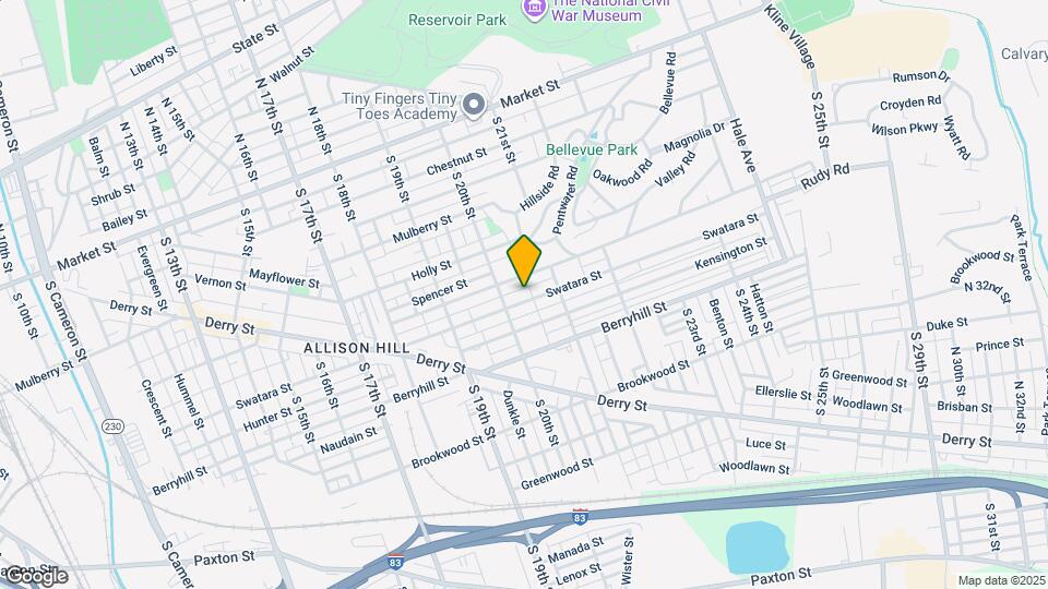 2020 Swatara St Map and Location Details