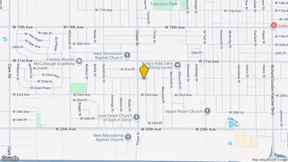 2208 Taney Pl Map and Location Details