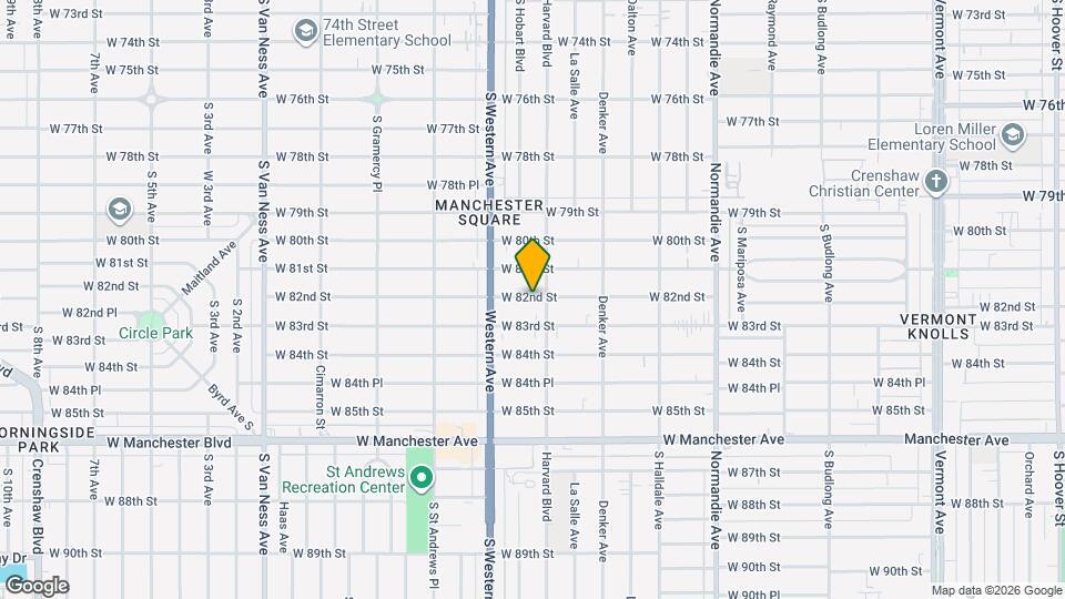 1712 W 82nd St, Unit 1712 Mapa y Detalles de la Ubicación