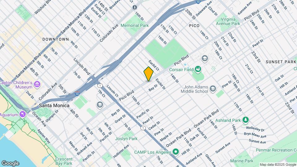 1128 Pico Blvd Map and Location Details