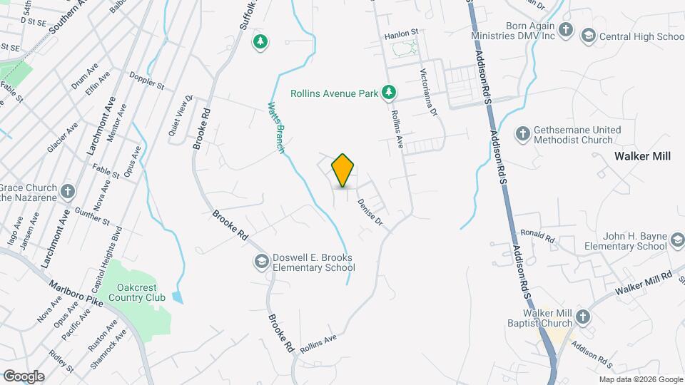 5801 Folgate Ct Map and Location Details