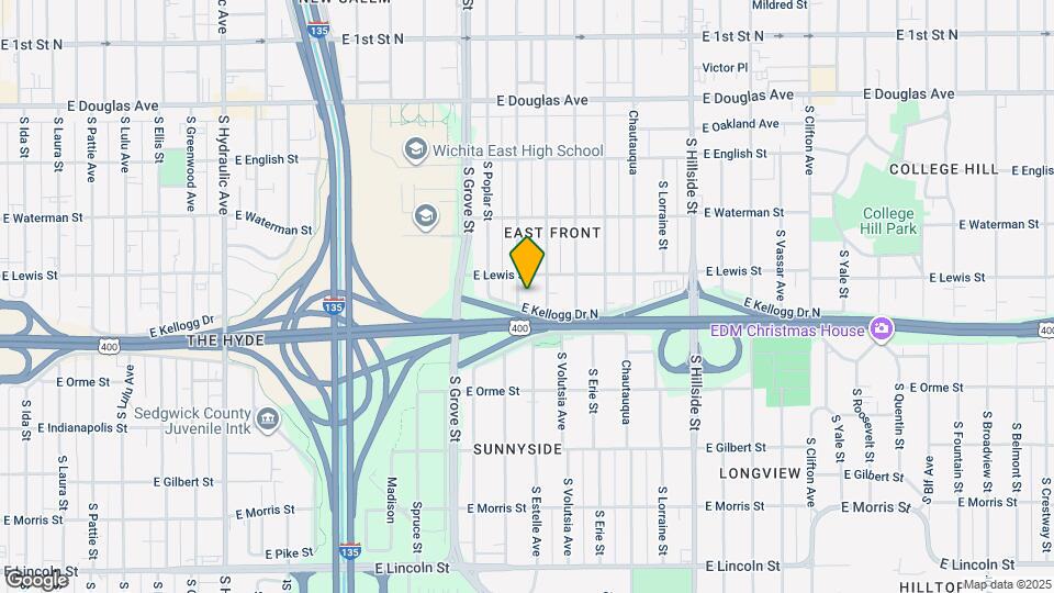 420 S Green St Map and Location Details
