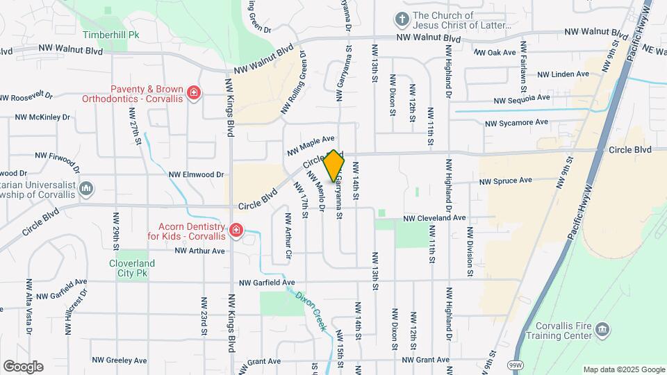 1832 NW Garryanna St Map and Location Details