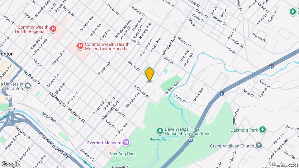 840 Wheeler Ave Map and Location Details